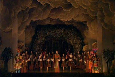 Un momento de Cadmus et Hermione en la Opéra Comique