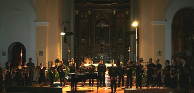 El Coro Barroco de Andalucía en la iglesia de Alájar (2006)