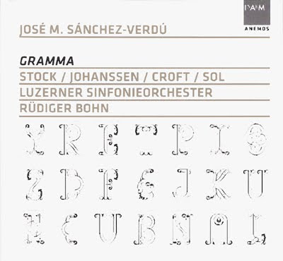 Gramma de Sánchez Verdú por Rüdiger Bohn