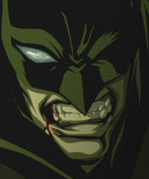 Batman is really angry! He's getting dark! ;-p