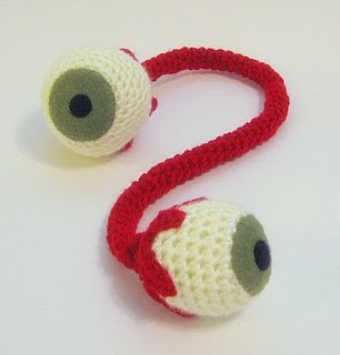 olhos em croché