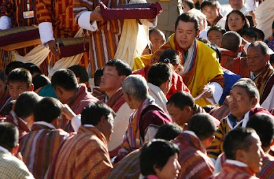 Bhutan+new+King