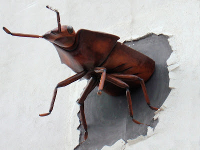 Escultura em paredes