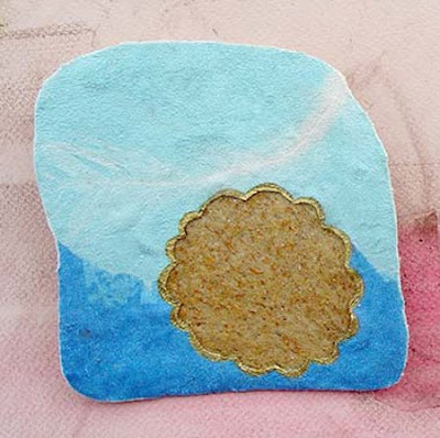arte em pão torrado