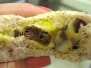 mmm i can still feel it in my esophagus... and i ate it 20 minutes ago.