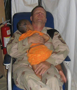 Soilder and baby!