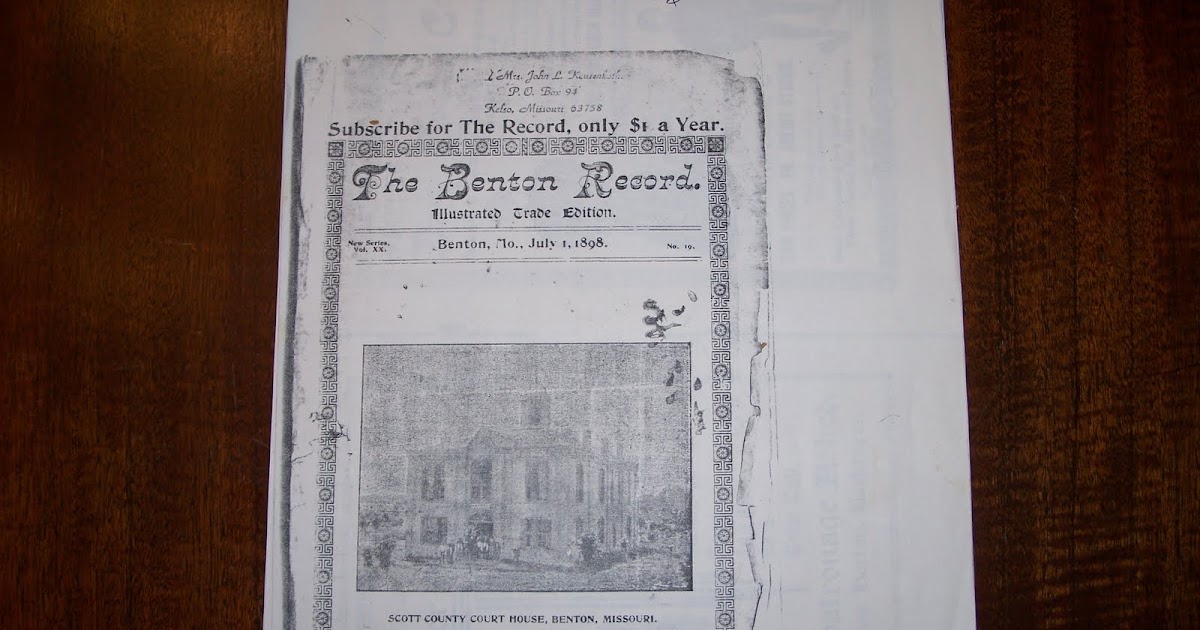 Scott County Genealogy & Historical Society History of Oran, MO from