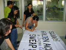 SWEAP Chapter in Tacloban unites to save Golden Acres in QC!