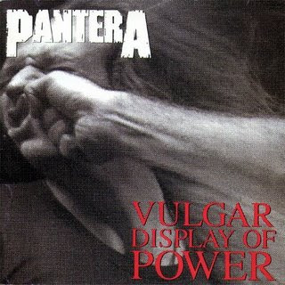 Pantera - Vulgar Display of Power Pantera - Vulgar Display of Power 1.Mouth For War (3:57) 2. A New Level (3:57) 3.Walk (5:14) 4. Fucking Hostile (2:48) 5.This Love (6:32) 6.Rise (4:36)