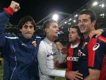 Diego Milito (left) & Thiago Motta (right)