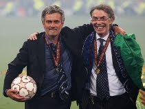Jose Mourinho & Massimo Moratti