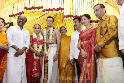 Kamal Hassan at Soundarya Rajinikanth wedding