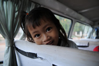 One of the two little girls I taught to say 'uh-oh' and 'this way'.