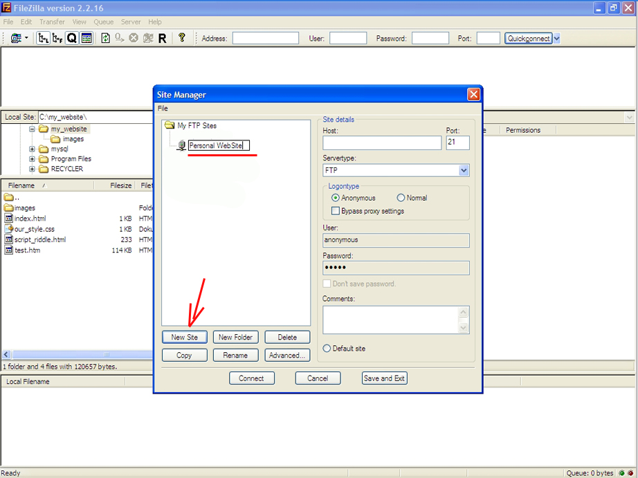 Help: How to use filezilla