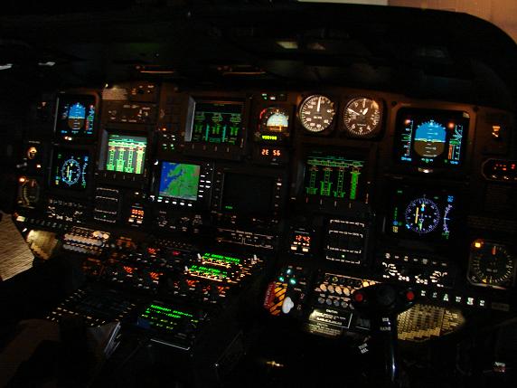 COCKPIT  del "Pesca 1"