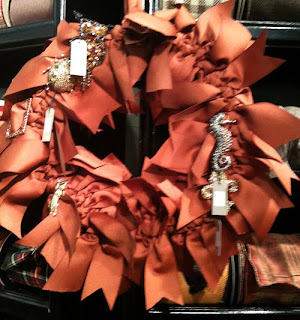 Fall ribbon wreath