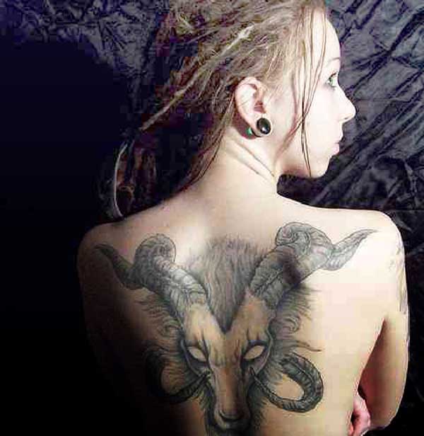 Big aries tattoo designs symbol | aries tattoos