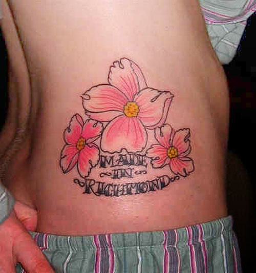 Female Tattoos With Image Hawaiian Flower Tattoo Design Picture 10