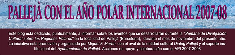 Pallejà con el Año Polar Internacional 2007-08