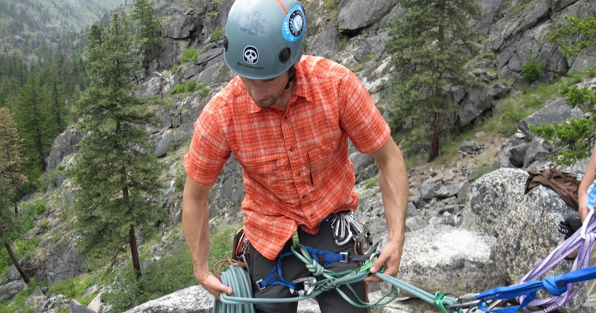 American Alpine Institute Climbing Blog Saddlebags for Rappelling