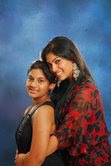 Rookantha Goonathilake and Chandraleka Raini Charuka Vindy Live Stadium Sri Lankan Actress Models Dancers Singers Beauties at an Arena