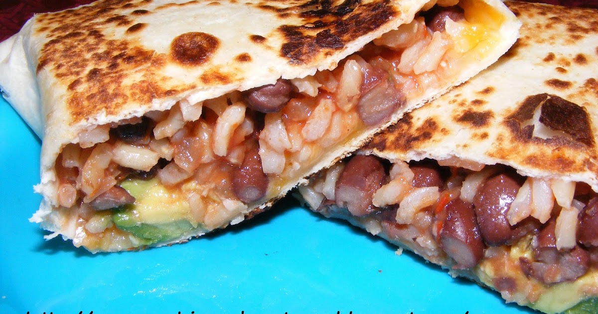 Crispy Bean & Cheese Burritos