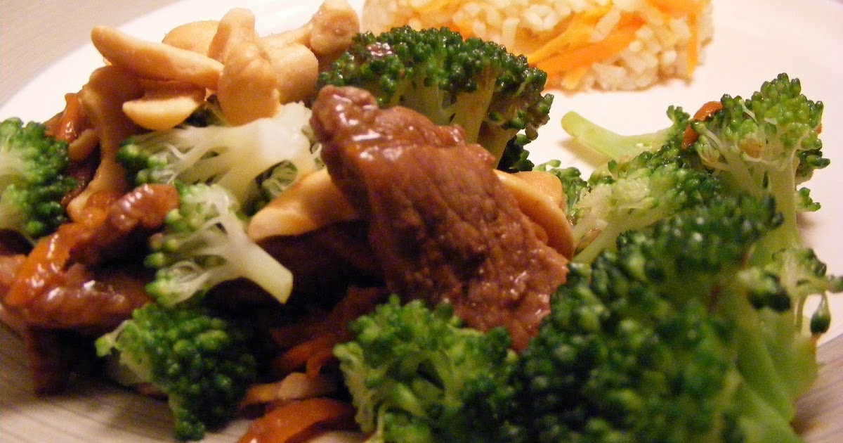 Beef, Broccoli and Cashew Stir Fry