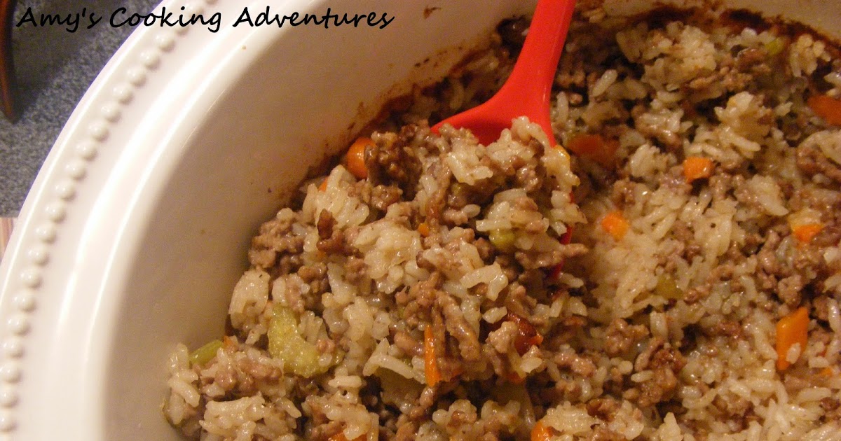 Hamburger and Rice Casserole