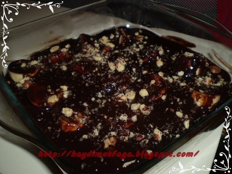 haydi mutfaga Çikolata Soslu Muz