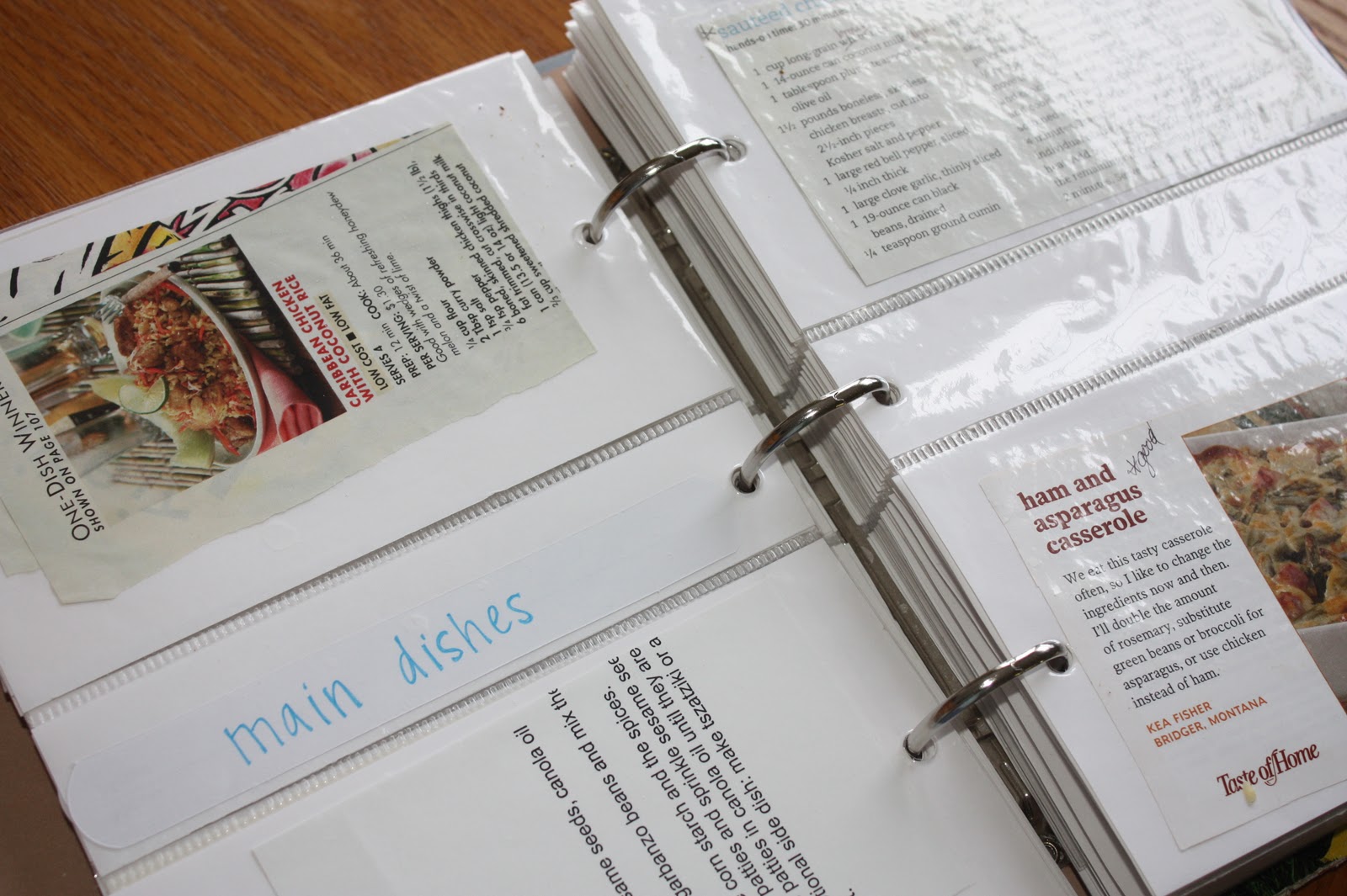 Everyday Art Organizing our Recipes