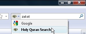 Pencarian dengan Holy Quran Search
