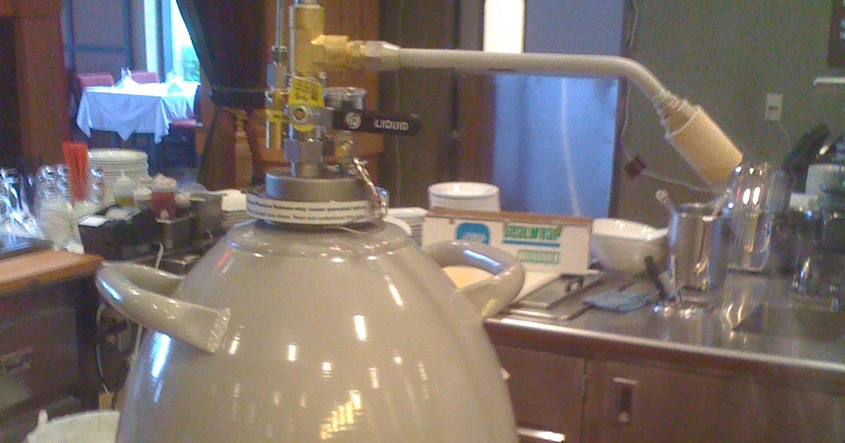 Food102 New Liquid Nitrogen Dewar