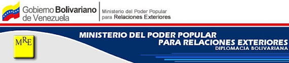 MINISTERIO DEL PODER POPULAR PARA LAS RELACIONES EXTERIORES