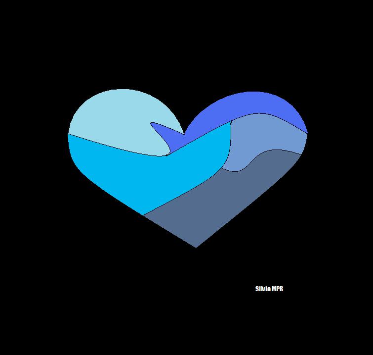 ... Faciles: Tres dibujos de corazones a colores para crear gifs animados