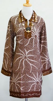Online Baju Gamis Muslimah Blus Batik Lengan Panjang Margaret Sold Online Baju Gamis Muslimah Blus Batik Lengan Panjang Margaret Sold