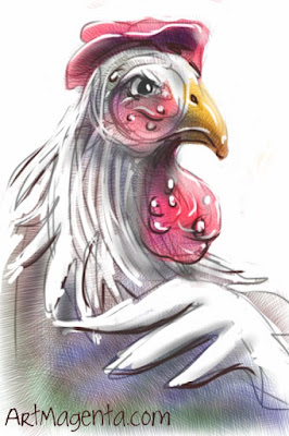 The Hen is a sketch by Artmagenta