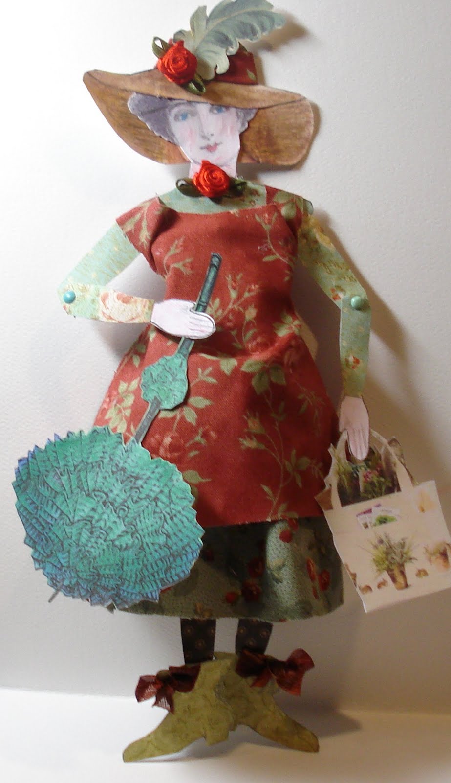 ALTERED EXPRESSIONS Paper Art Dolls!!