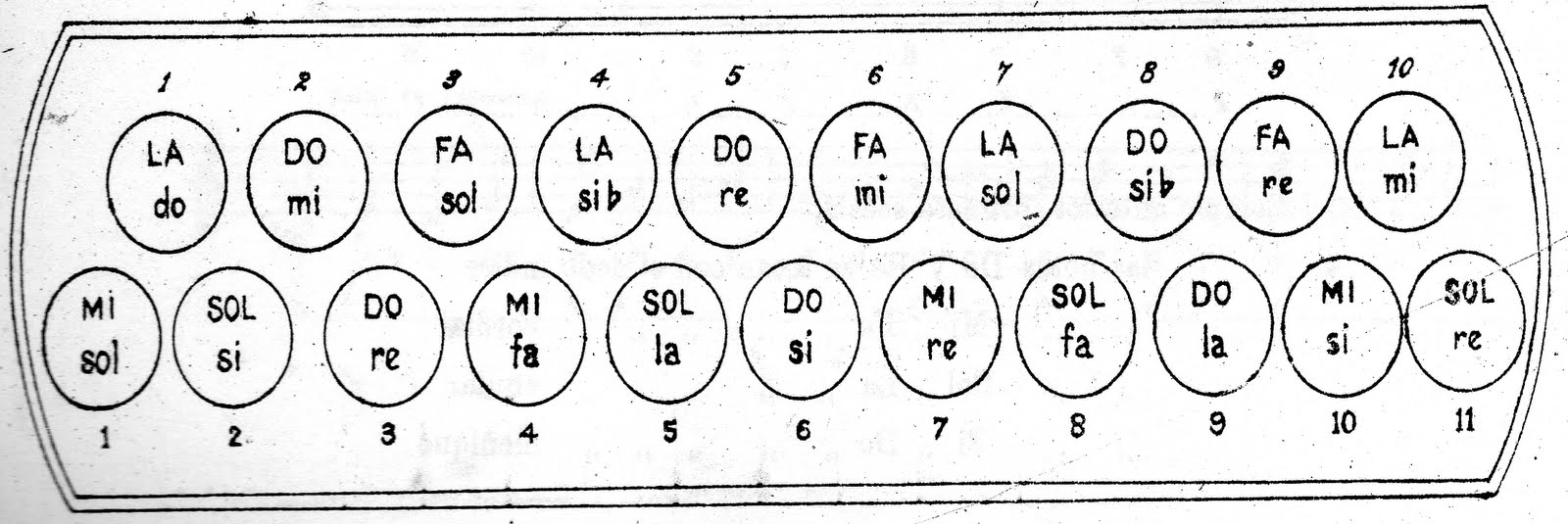 Acordeón de botones Curso de acordeón de botones. Componentes.