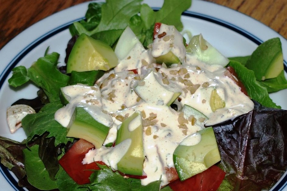 Kiss the Cook Walnut Salad Dressing