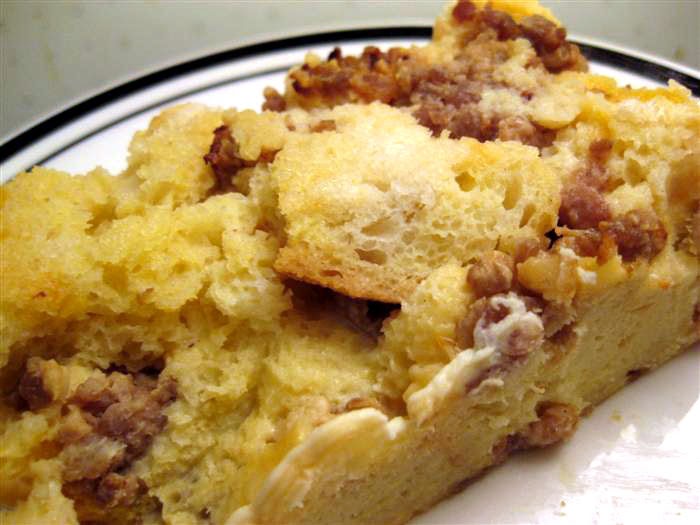 The Flavor of Vanilla Sausage and Egg Casserole