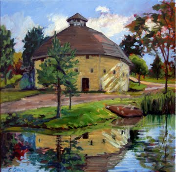 Candy Barr Artist Round Barn Inn In Waitsfield Vermont