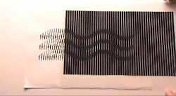 Dynamic optic illusion