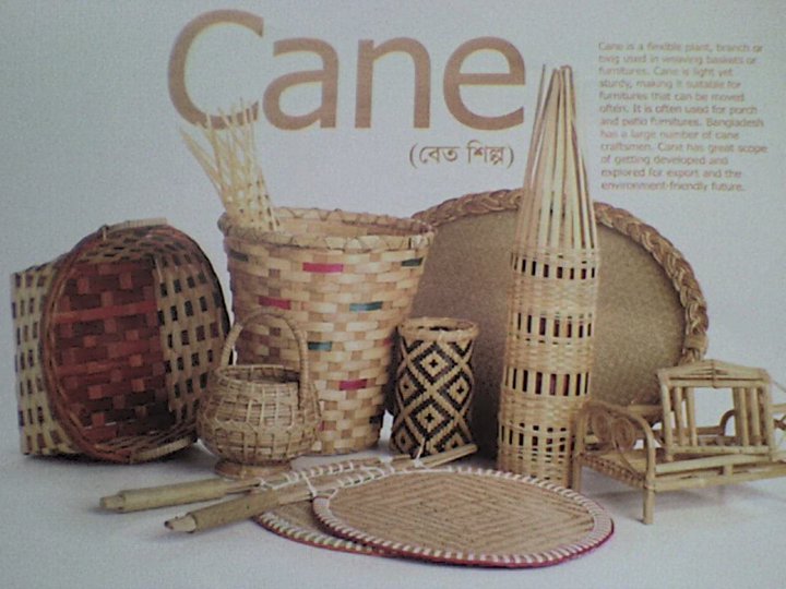 Green Living Friends and Family Global Villa Home. Cane crafts of