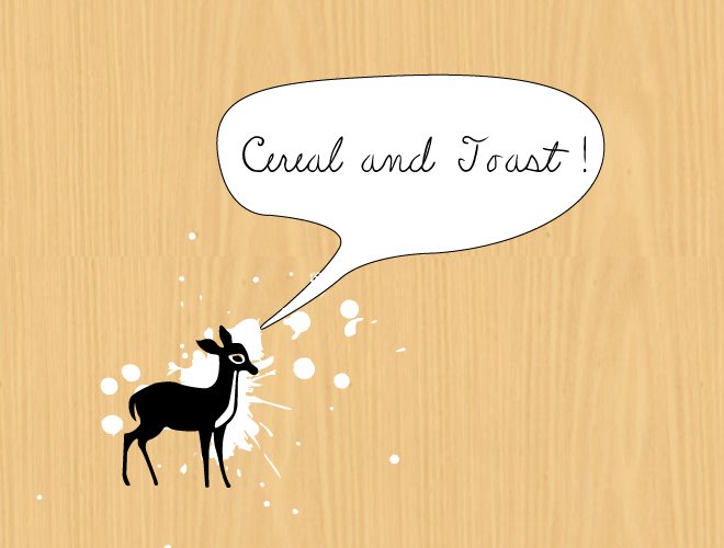 Cereal and Toast