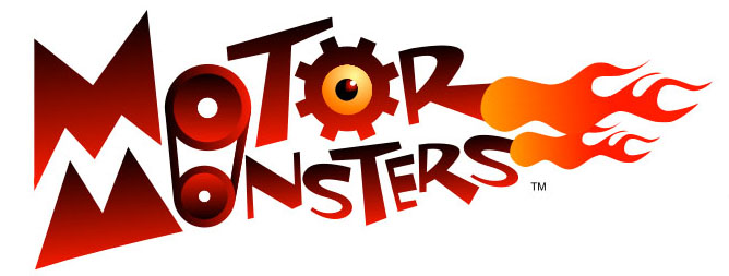 Motor Monsters Paper Model cars