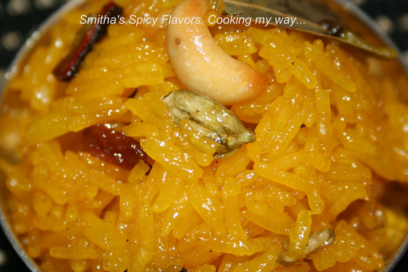 Kesari Baath / Sweet Saffron rice Smitha's Spicy Flavors, Simple and Healthy cooking