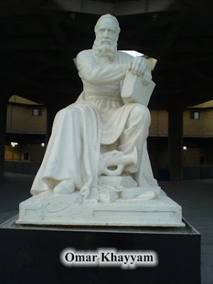The incomparable 11th century Persian poet and philosopher Omar Khayyam