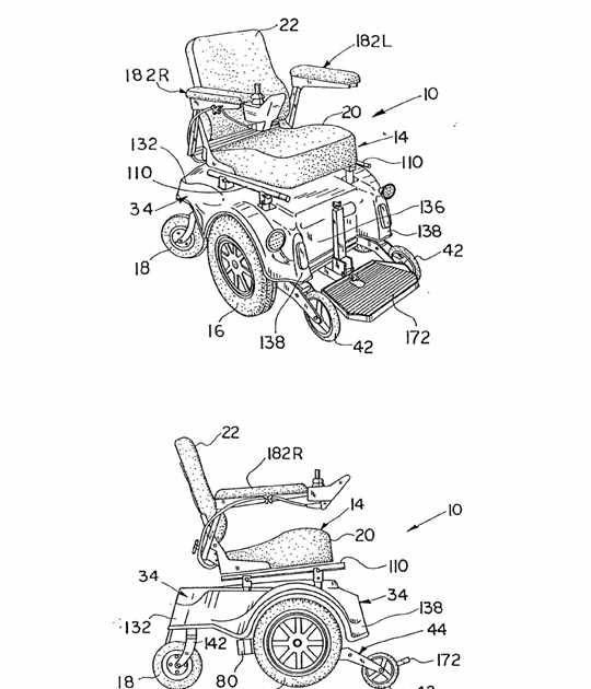 Assistive Technology Mid wheel drive power wheelchair