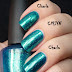 OPI Catch Me In Your Net versus Zoya Charla