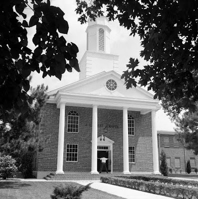 Chapel at Ouachita Baptist College (now Ouachita Baptist University) in Chapel at Ouachita Baptist College (now Ouachita Baptist University) in